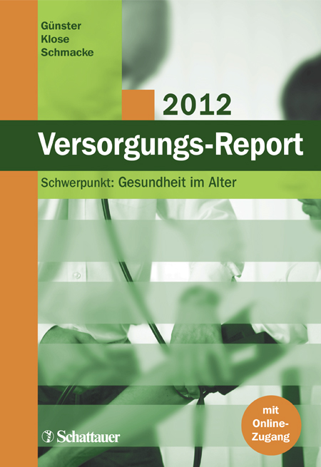 Cover der WIdO-Publikation Versorgungs-Report 2012: Gesundheit im ALter 